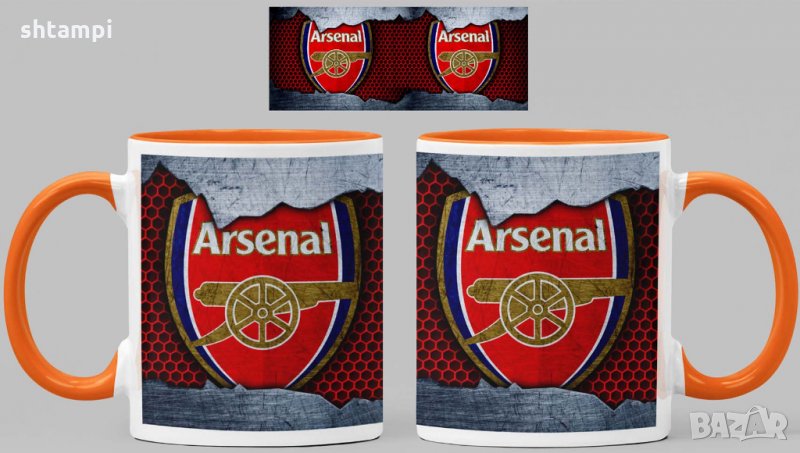 Чаша Арсенал Arsenal  Керамична, снимка 1