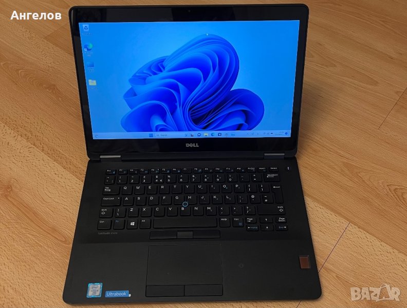* Dell E7470 14” QHD 2560x1440 i5-6300u 8gb ram 256gb ssd перфектен лаптоп , снимка 1