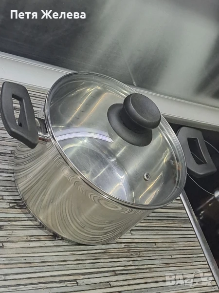 Тенджера с подсилено дъно и стъклен капак SPICE & SOUL, снимка 1