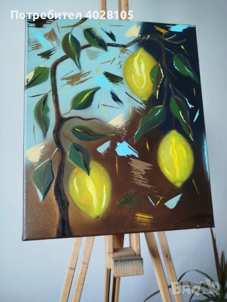 Продавам картина "Лимони", снимка 1
