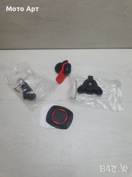 Стойка за телефон Quadlock Против Вибрации за мотор Колело тротинетка Огледало, снимка 1