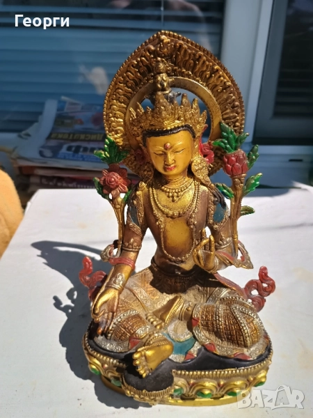 Бронзова статуетка-765, снимка 1