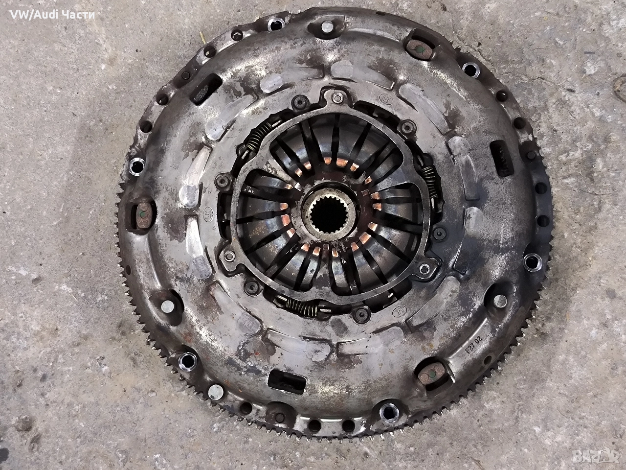 Комплект съединител с маховик за Голф 5 Ауди А3 Пасат 2.0тди VW Golf 5 Audi A3 Passat Touran 2.0TDI , снимка 1