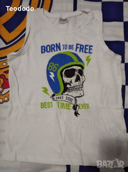 Детски сет къси панталони и потник , снимка 1