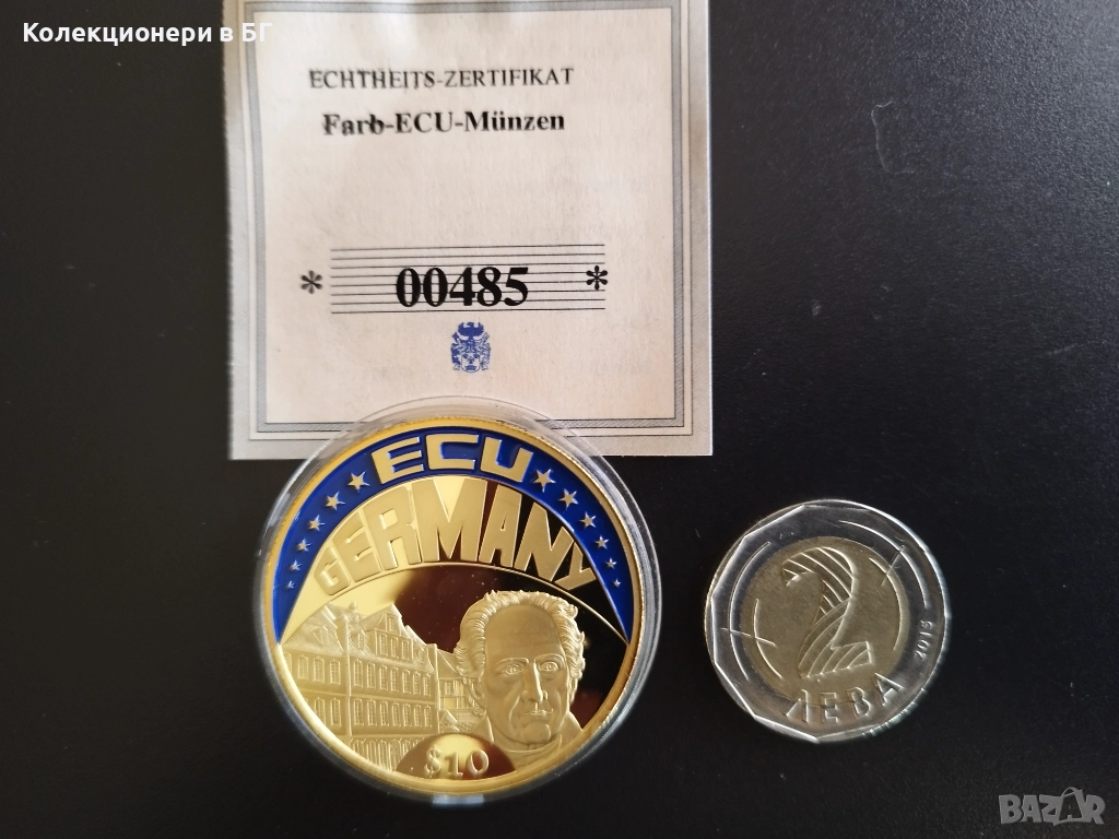 ГОЛЯМА ‼ПОЗЛАТЕНА‼ ВЪЗПОМЕНАТЕЛНА МОНЕТА - ЛИБЕРИЯ, снимка 1