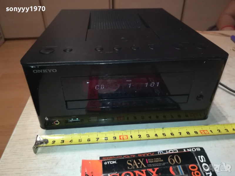 ONKYO CR-245 USB/CD RECEIVER-ВНОС SWISS 2308352111, снимка 1