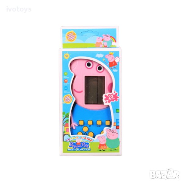 Детска електронна игра Тетрис Peppa Pig - Код 4594, снимка 1