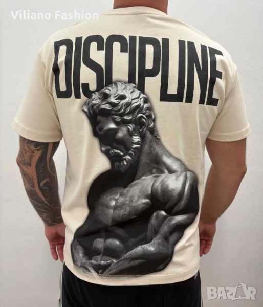 Мъжка тениска DISCIPLINE, снимка 1