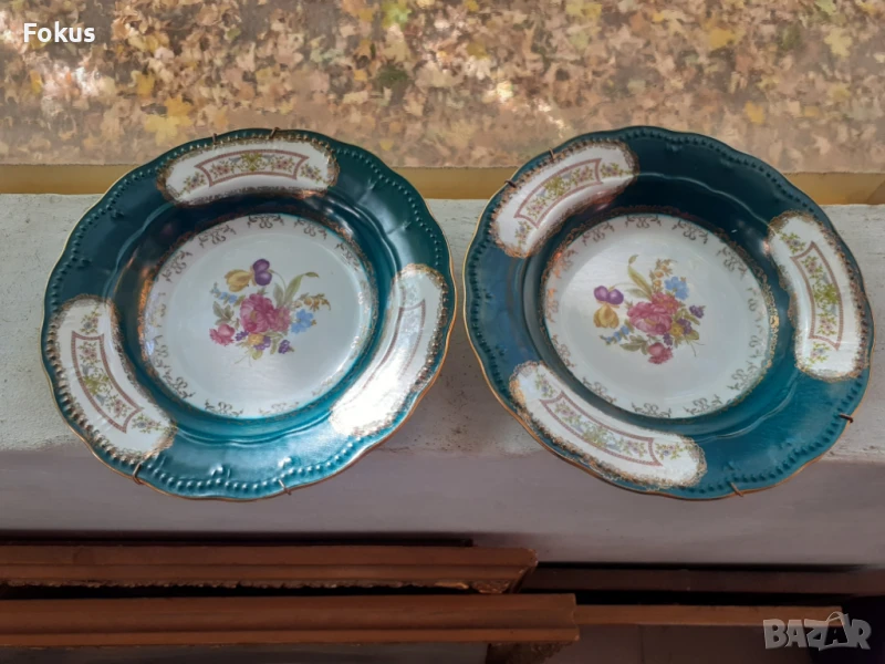 Стар порцелан колекционерски чинии LIMOGES, снимка 1