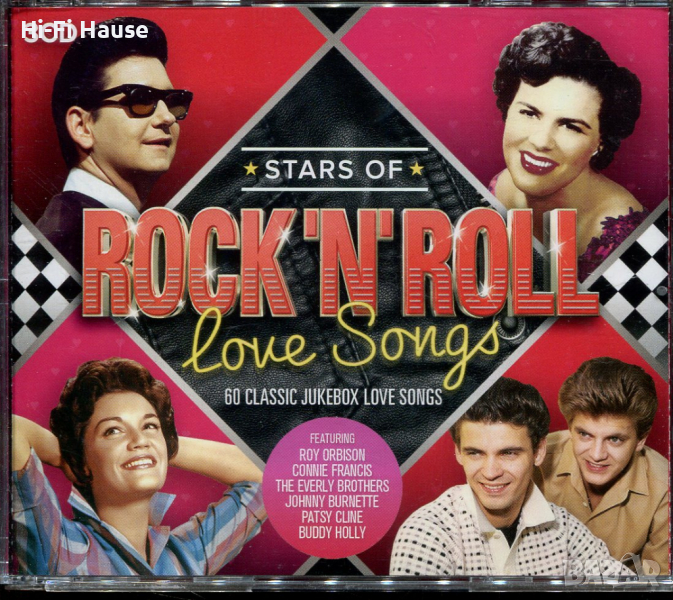 Stars of Rock n Roll-Love Songs-3 cd, снимка 1