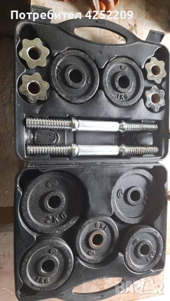 Дъмбели на килограм и лостове, снимка 1