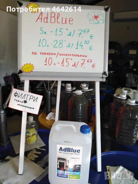 Добавка AdBlue за дизелови автомобили Адблу 5л и 10 л, снимка 1