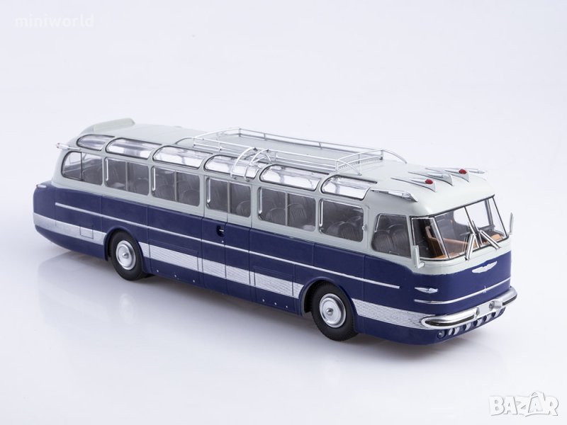 Ikarus 55 градски автобус 1953 - мащаб 1:43 на Наши Автобуси моделът е нов в блистер, снимка 1