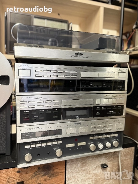 🔊Премиум аудио сет REVOX B251 + B226 + B260 - Опция грамофон, магнетофон и колони, снимка 1