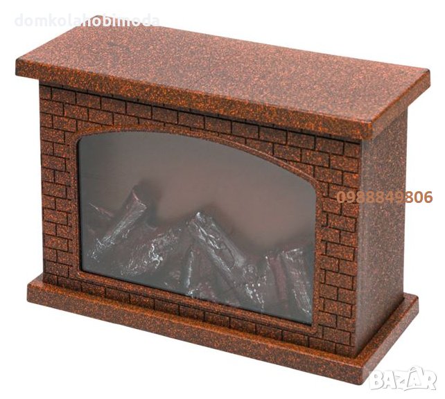 Декоративна камина LED подсветка,28х12х20см, На батерии , снимка 1