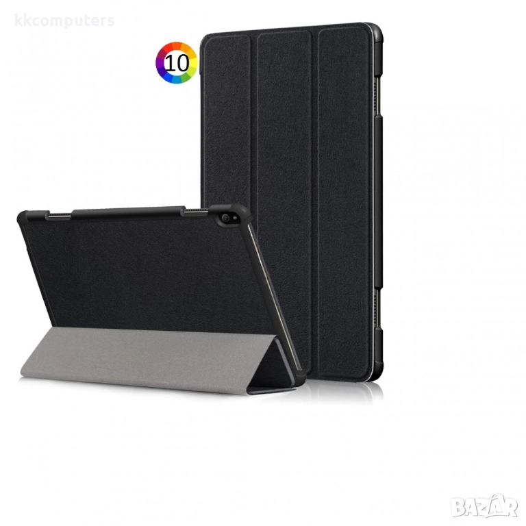 Lenovo Tab P10 / Tab5 Кожен Калъф и Протектор, снимка 1