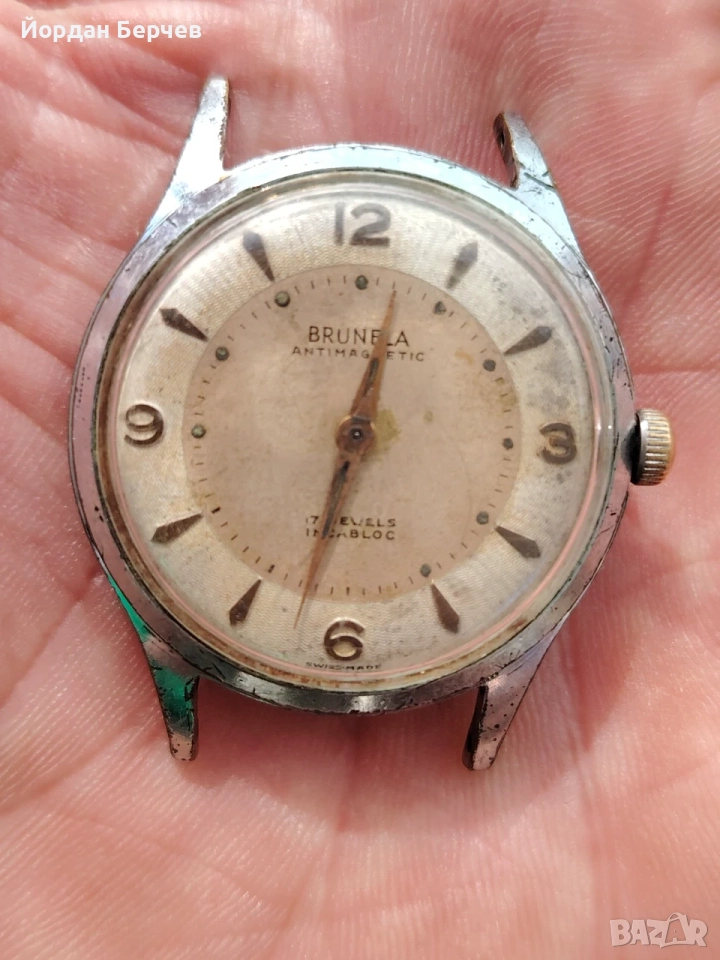 Vintage  Brunela  antimagnetik, снимка 1