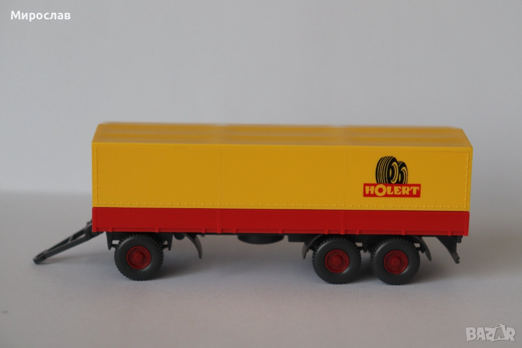 WIKING H0 1/87 РЕМАРКЕ КОЛИЧКА КАМИОН МОДЕЛ, снимка 1