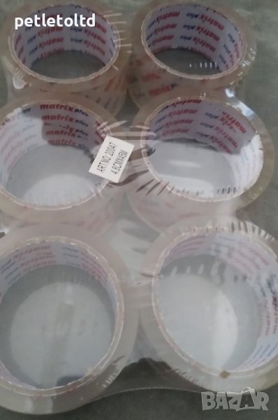 Тиксо за опаковки 48 мм Х 45 м (стек 6 бр), снимка 1