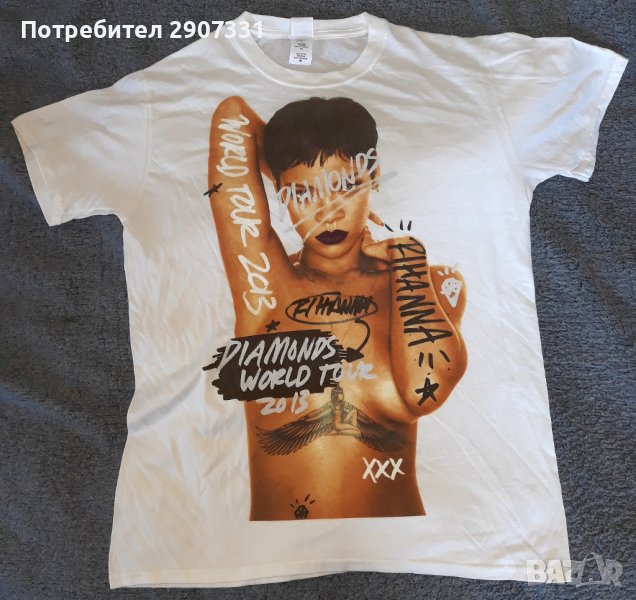 тениска групи Rihanna. Tour 2013, снимка 1