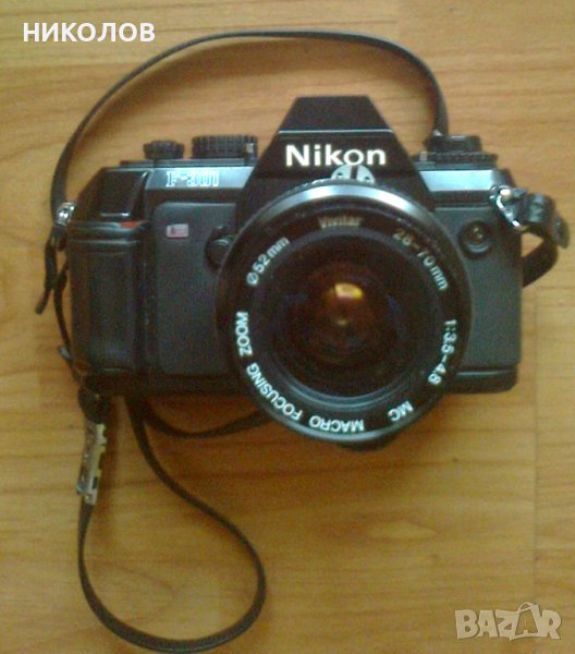 ПРОДАВАМ ИДЕАЛЕН NIKON F - 301, снимка 1