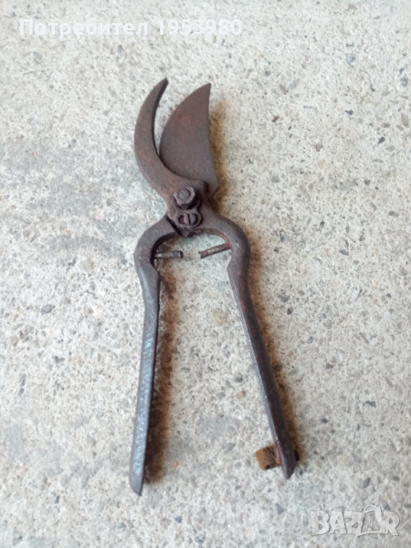 Стара лозарска ножица, снимка 1