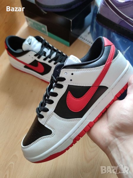 Nike Dunk Red Panda Reverse Black White Нови Оригинални Обувки Размер 42 Номер 26.5см Маратонки , снимка 1