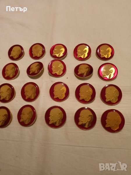 50 годишни Значки Ленин, снимка 1