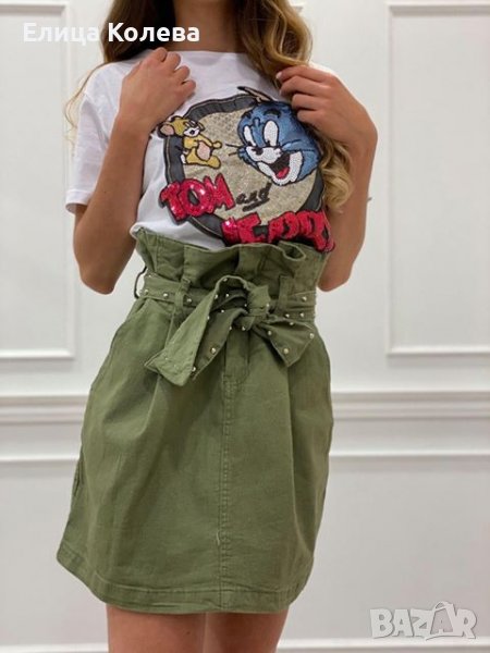 Пола с висока талия, снимка 1