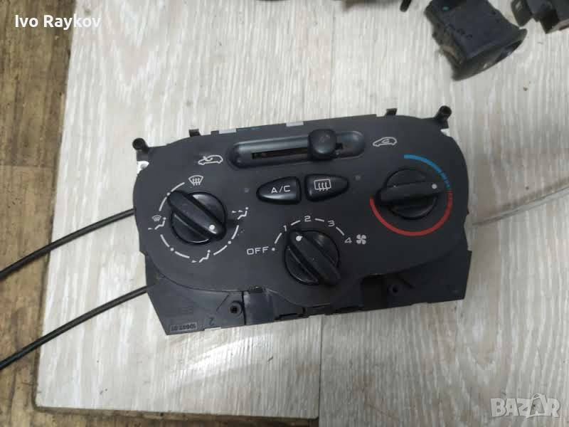 Панел контрол климатик за Peugeot 206, 1998-2012г., 10687-01, 1068701, снимка 1