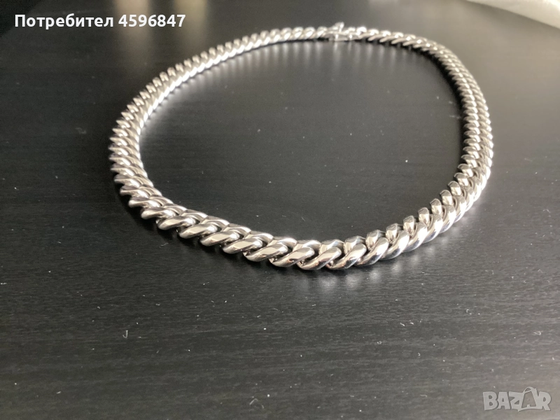 Масивна мъжка верига Cuban chain, снимка 1