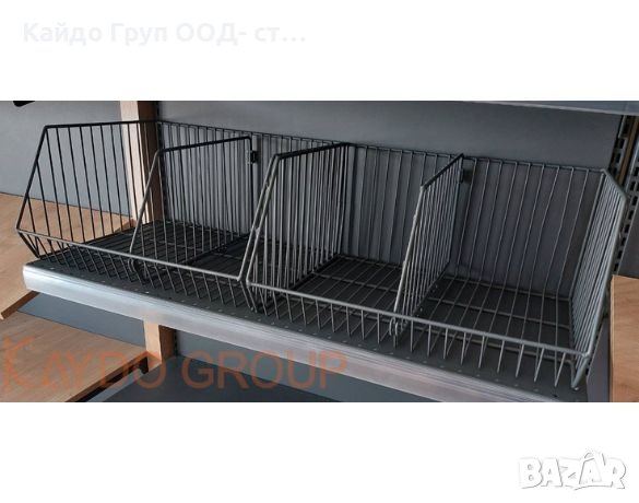 Телен кош с 1 подвижна преграда 50/40/26 см! НОВО НАЛИЧНИ! Търговско оборудване!, снимка 1
