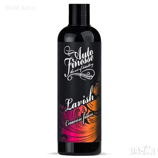 Auto Finesse Lavish Ceramic Foam – pH неутрална керамична активна пяна със SiO₂, 500 ml, снимка 1