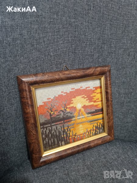 Гоблен "Изгрев над реката", снимка 1