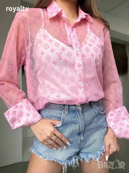 Louis Vuitton дамска риза с потник Различни цветове , снимка 1