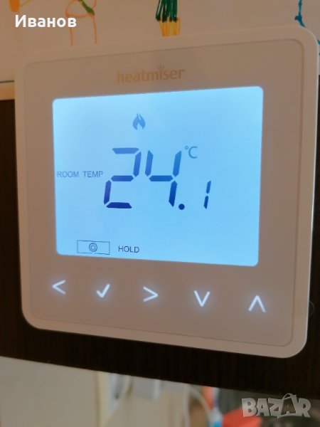 Безжичен Стаен Термостат Heatmiser, снимка 1
