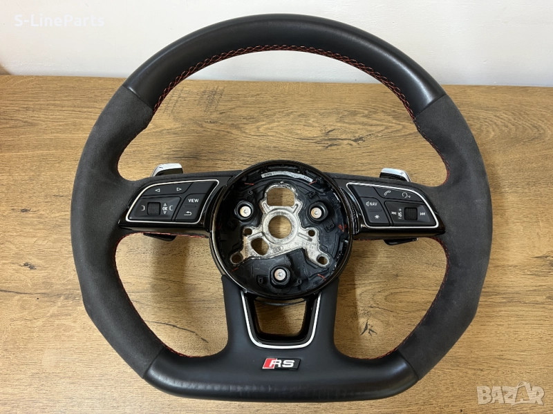 Оригинален Мулти волан с Alcantara Алкантара Audi RS3 Ауди РС3 audi, снимка 1