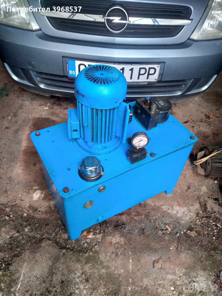 хидравлична станция 250 бара налягане 3 кв мотор, снимка 1