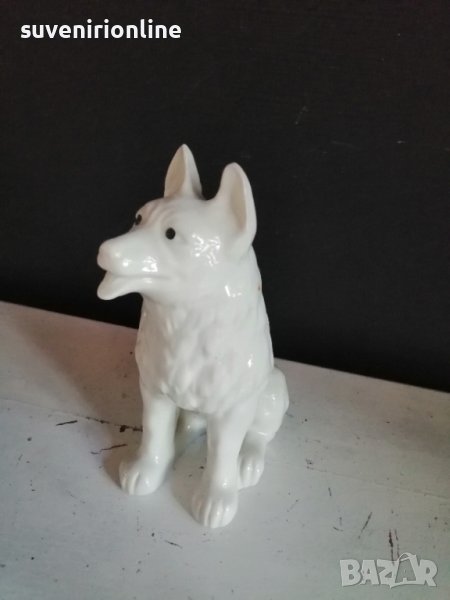 порцеланова статуетка вълк, снимка 1