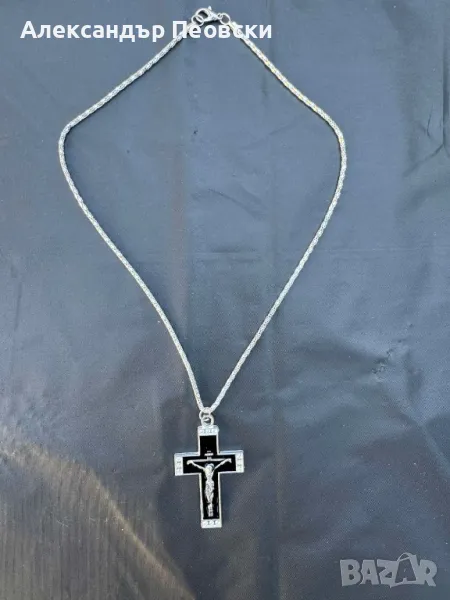 Мъжки Гердан - Кръст, снимка 1