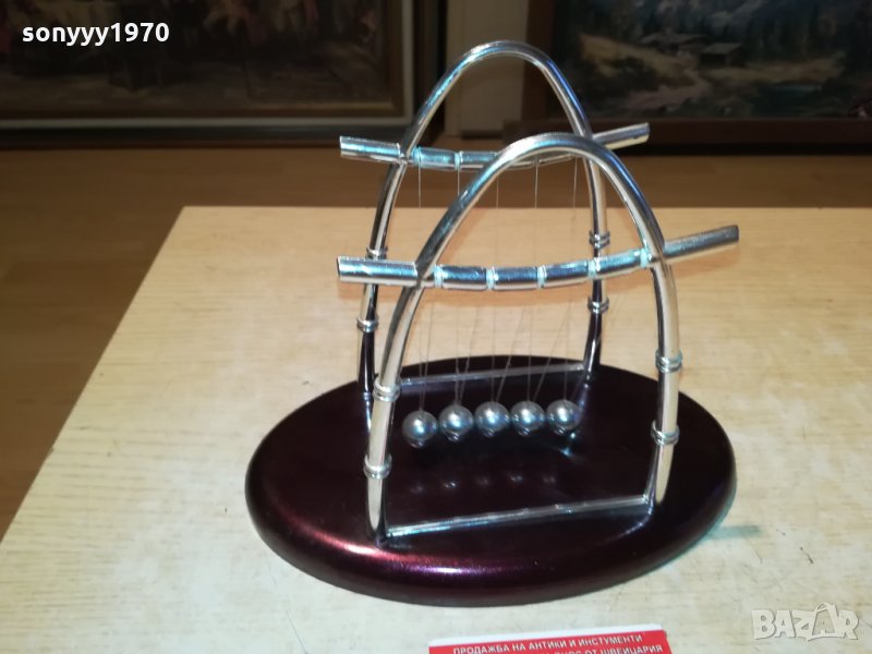 люлката на нютон 2409211043, снимка 1