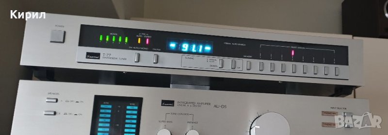 Sansui T-77 AM/FM stereo tuner, снимка 1