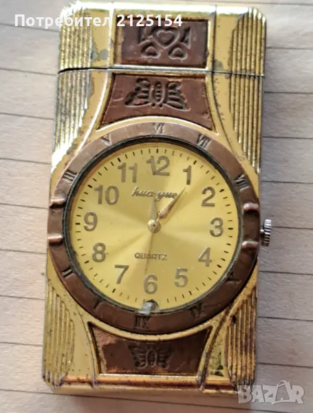 Стар часовник-запалка , снимка 1