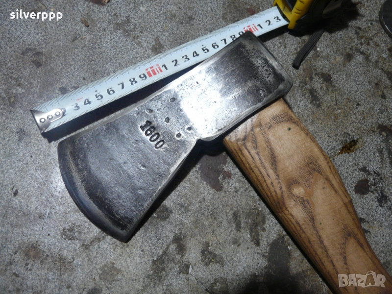  Масивен стар германски топор - 102 , снимка 1