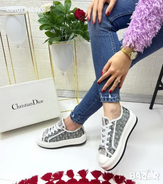 Дамски кецове  Christian Dior-BR-E77, снимка 1