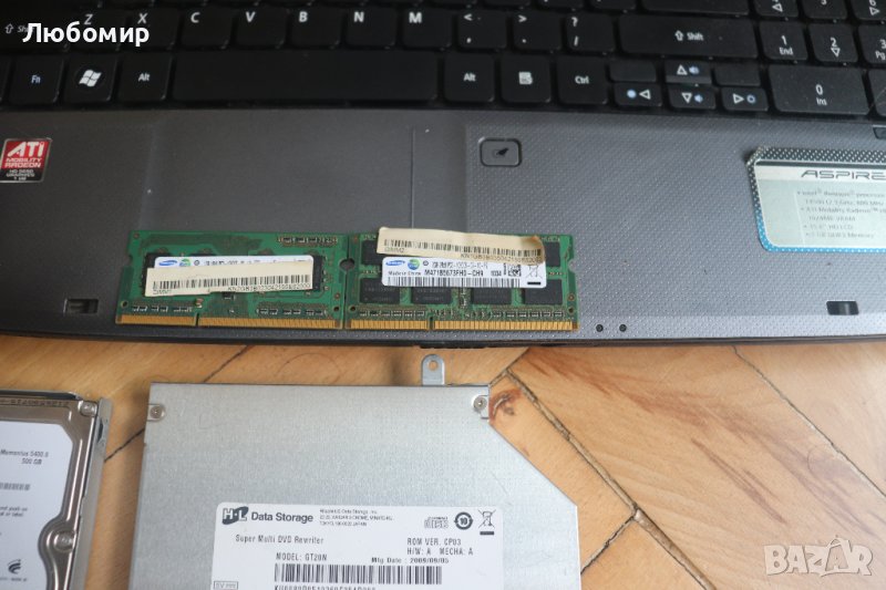 ASUS ASPIRE 5738ZG на части, снимка 1