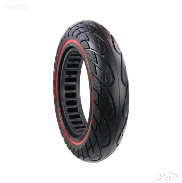 Плътна гума 10x2.125 за KuKirin G2 Max / M4 / M4 Pro и Xiaomi 1S / M365 / M365 Pro / Mi Pro / Pro2, снимка 1