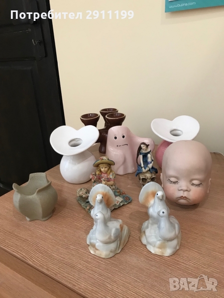 Декоративни порцеланови украшения, снимка 1