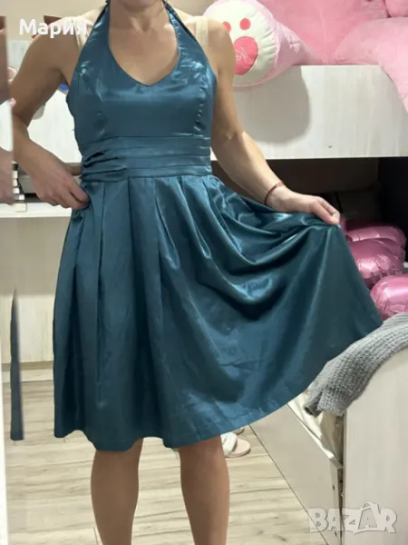 Тюркоазена рокля , снимка 1