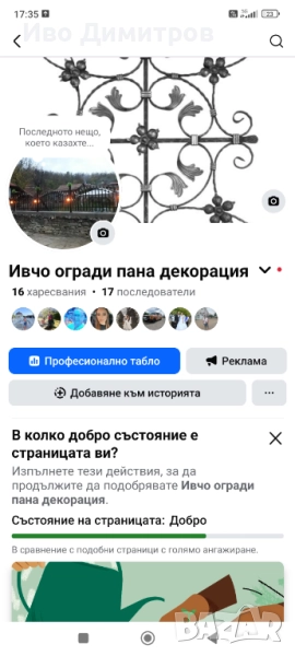 Пана огради декорация , снимка 1